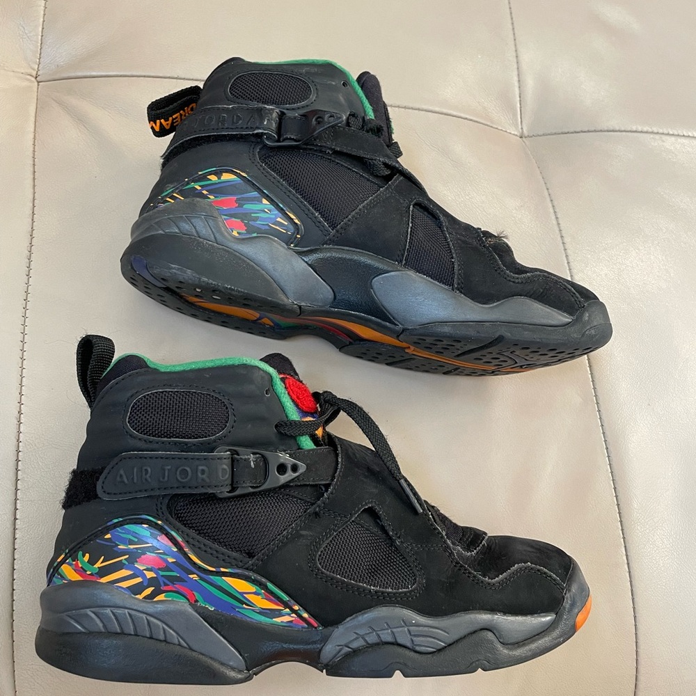Nike Air Jordan Retro 8 Air Raid Shoes, Youth Size 5.5